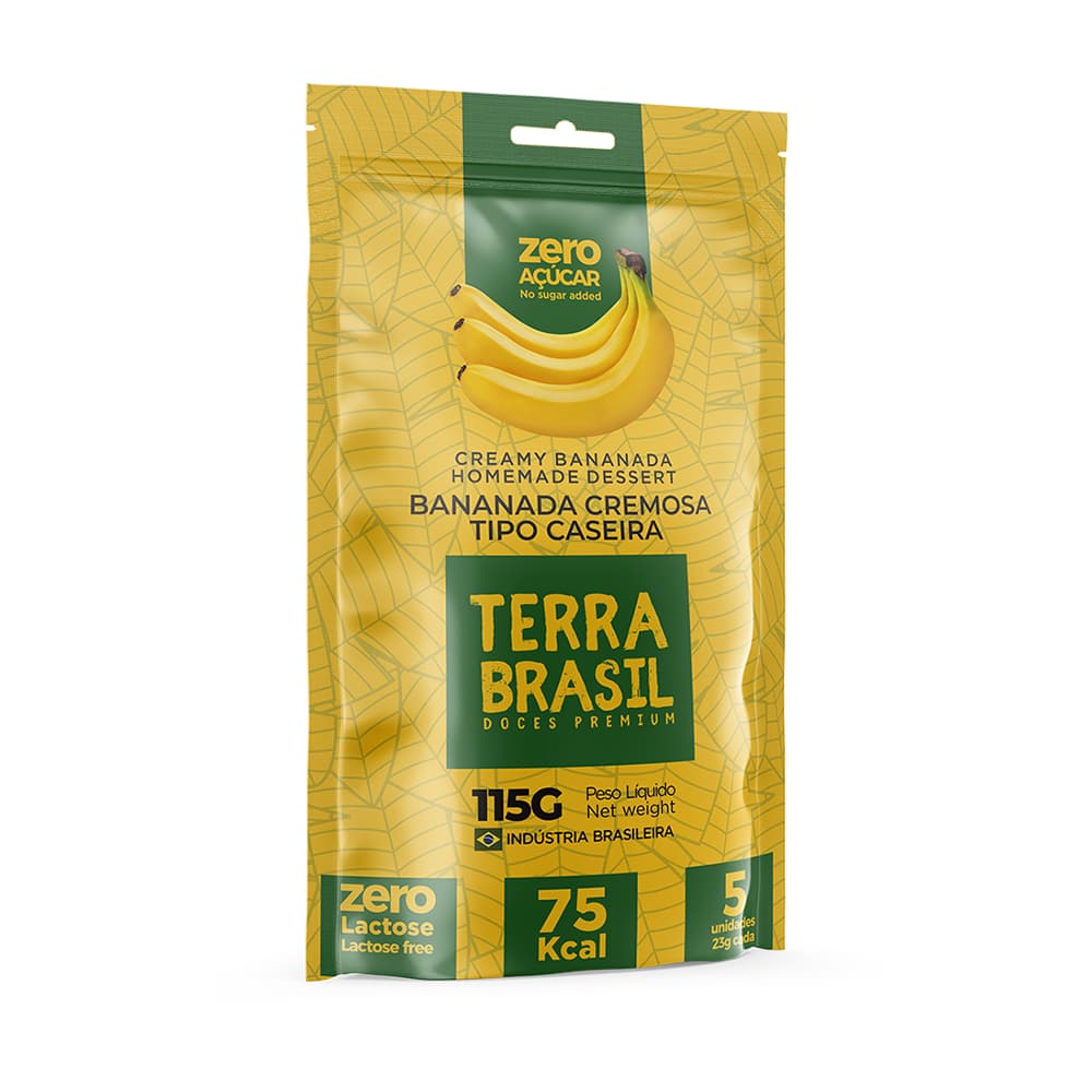 Bananinha Terra Brasil Flow Chocolate Zeroac